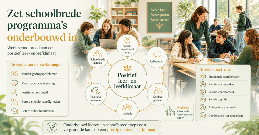 Schoolbrede aanpak groepsdynamiek