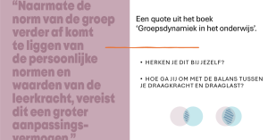 Een quote uit het boek